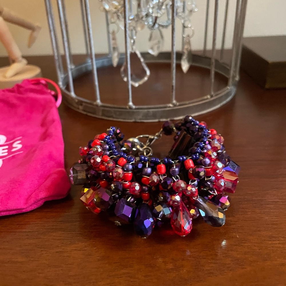Sassy Jones Rochinda Glass Bracelet